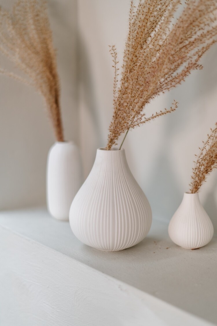 Home society Home Society | Vaasje Juno wit 15,5cm