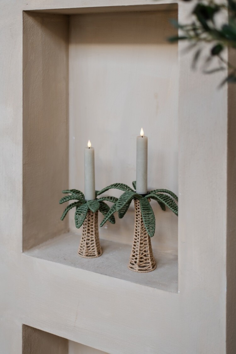 Home society Home Society | Kandelaar Palm 25cm