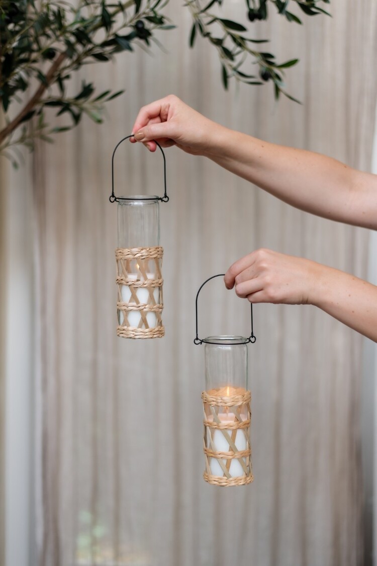 Home society Home Society | Kaars in glas Reed wit