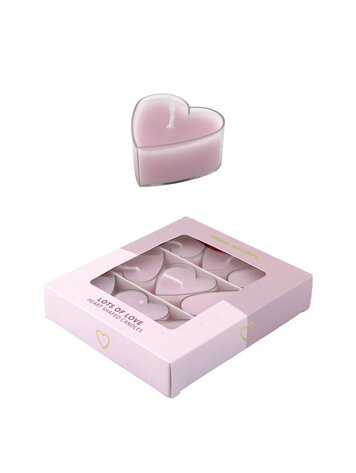 Home society Home Society | Kaarsjes in doosje lila (set9)