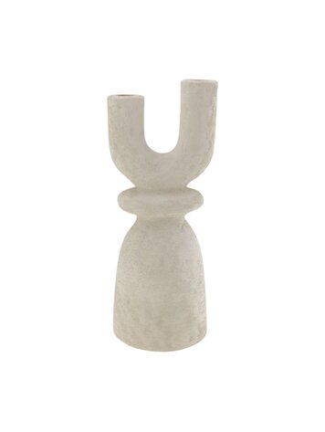 Home society Home Society | Kandelaar Breez beige 30cm