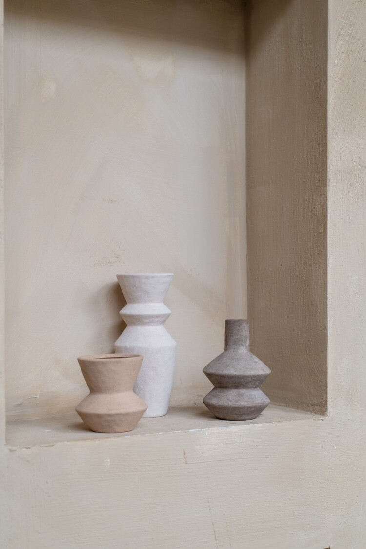 Home society Home Society | Vaasjes Loz beige (set3)