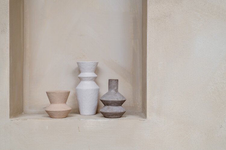 Home society Home Society | Vaasjes Loz beige (set3)