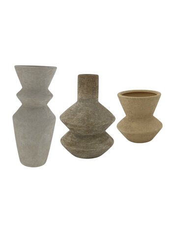 Home society Home Society | Vaasjes Loz beige (set3)