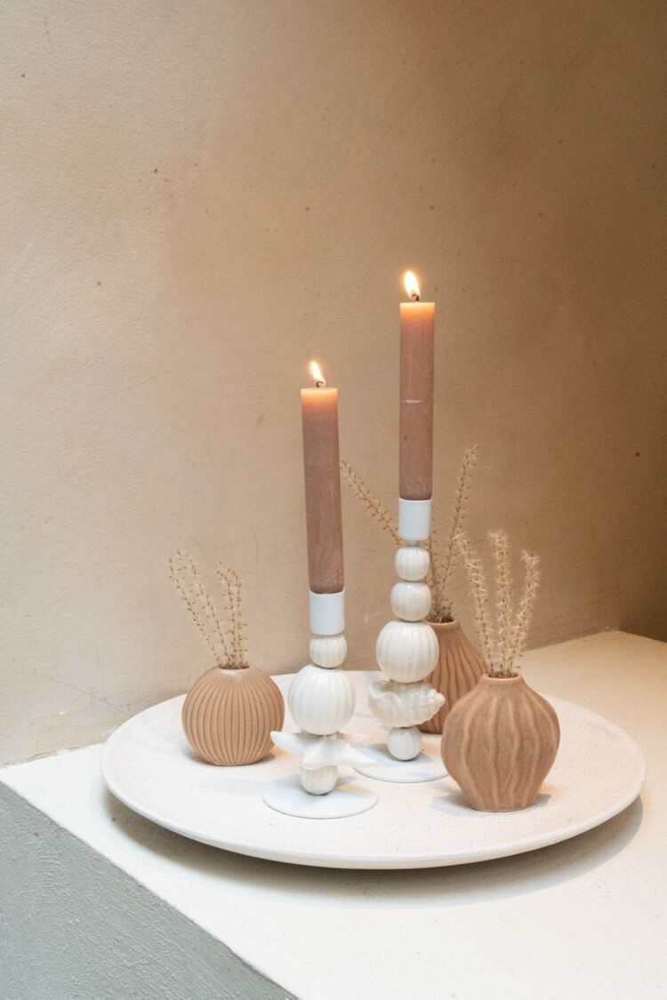 Home society Home Society | Vaasje Dune donkerbeige 8cm (pst)