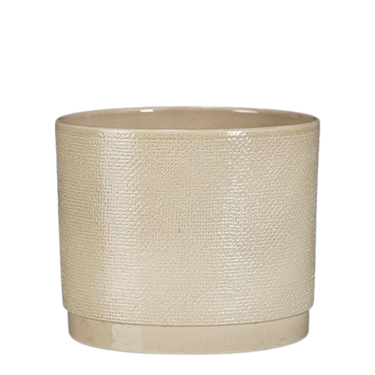 Selected by Selected by | Pot Maxim rond beige jute17cm