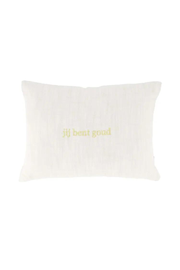 Zusss Zusss | Kussen jij bent goud 35x25cm