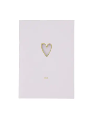 Zusss Zusss | Wenskaart hart liefs