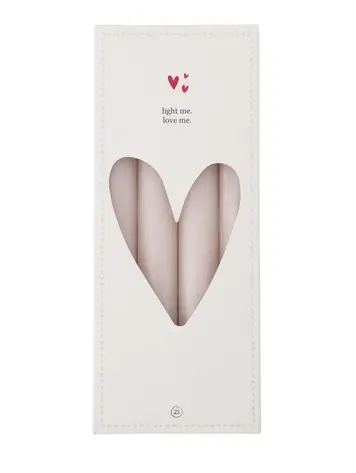 Zusss Zusss | Set van 4 rustieke kaarsen 20cm zand