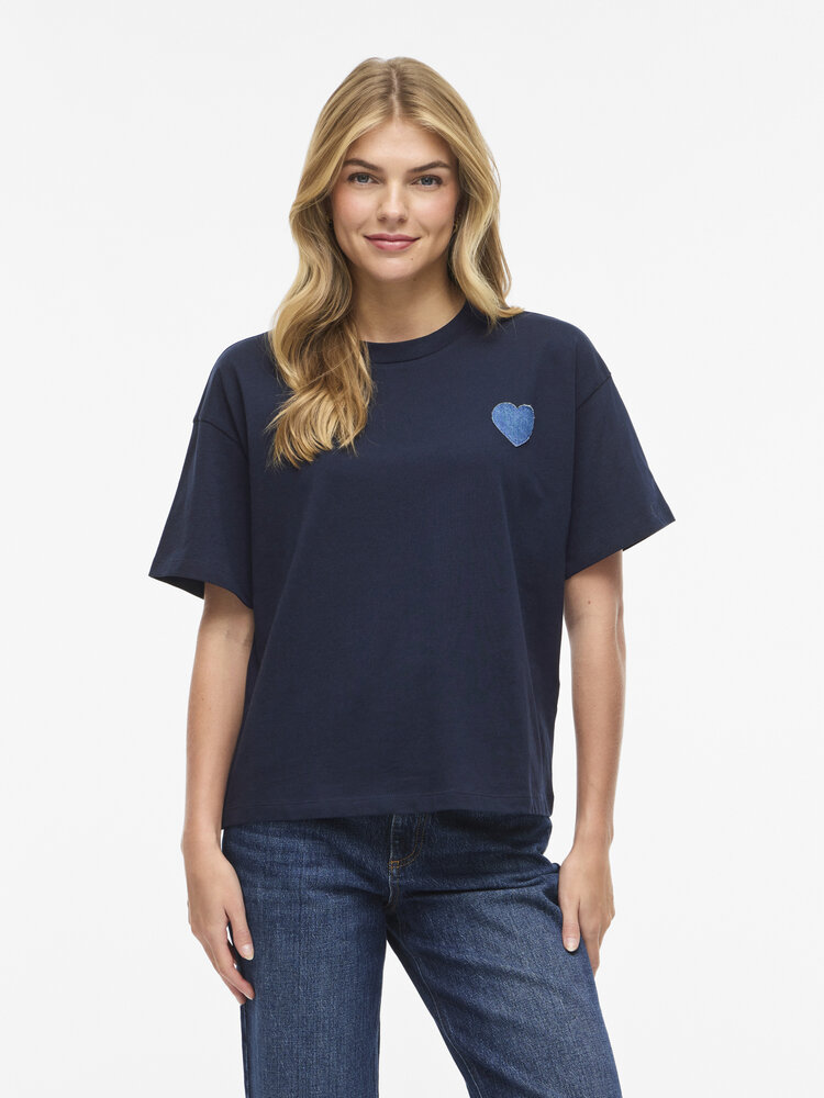 Vila Vila | T-shirt Monie navy