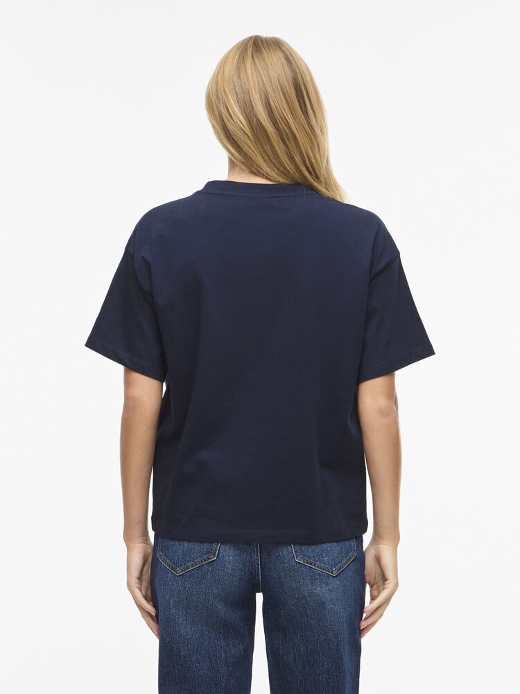 Vila Vila | T-shirt Monie navy