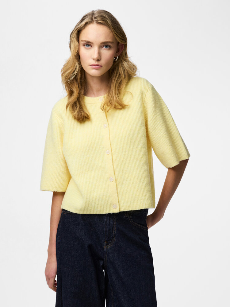 Pieces Pieces | Vest Silly pale banana NOOS