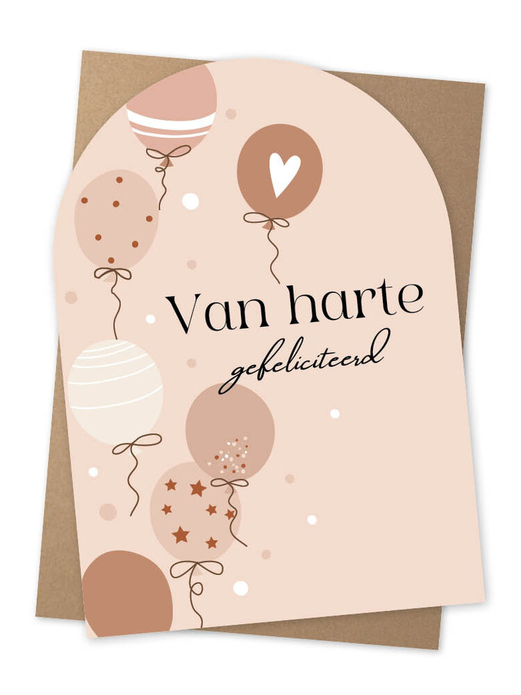 Jots Jots | Wenskaart van harte gefeliciteerd