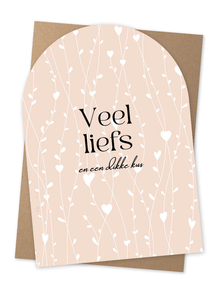 Jots Jots | Wenskaart veel liefs