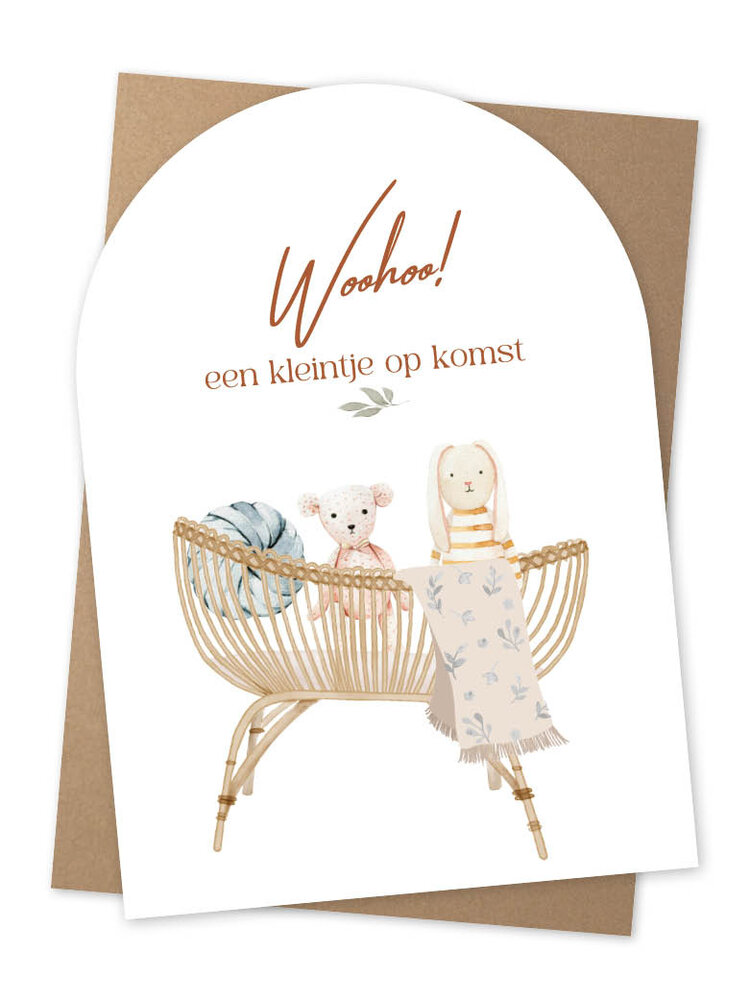 Jots Jots | Wenskaart kleintje op komst