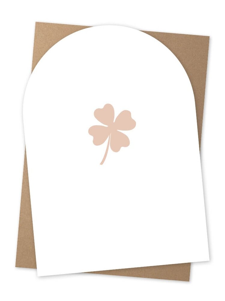 Jots Jots | Wenskaart klavertje