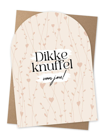 Jots Jots | Wenskaart dikke knuffel voor jou