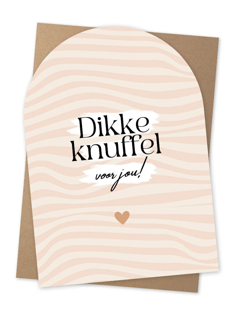 Jots Jots | Wenskaart dikke knuffel voor jou