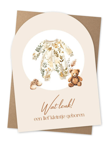 Jots Jots | Wenskaart jongetje geboren