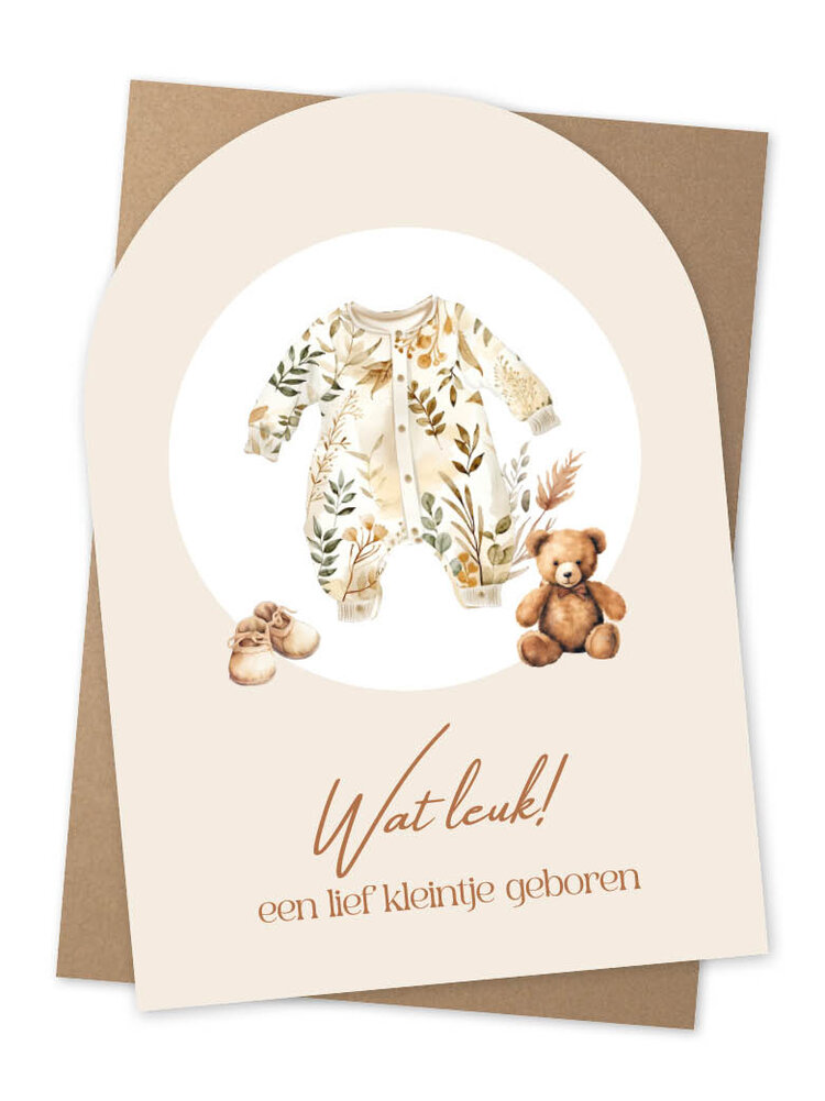 Jots Jots | Wenskaart jongetje geboren