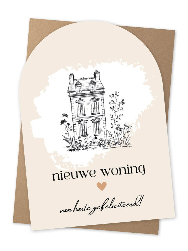 Jots Jots | Wenskaart nieuwe woning