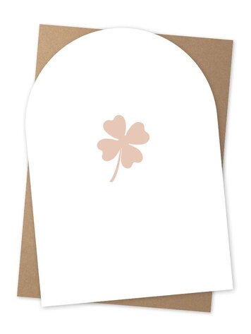 Jots Jots | Wenskaart klavertje