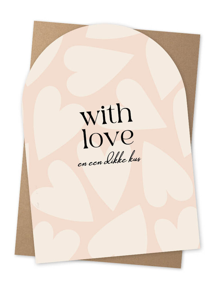 Jots Jots | Wenskaart with love