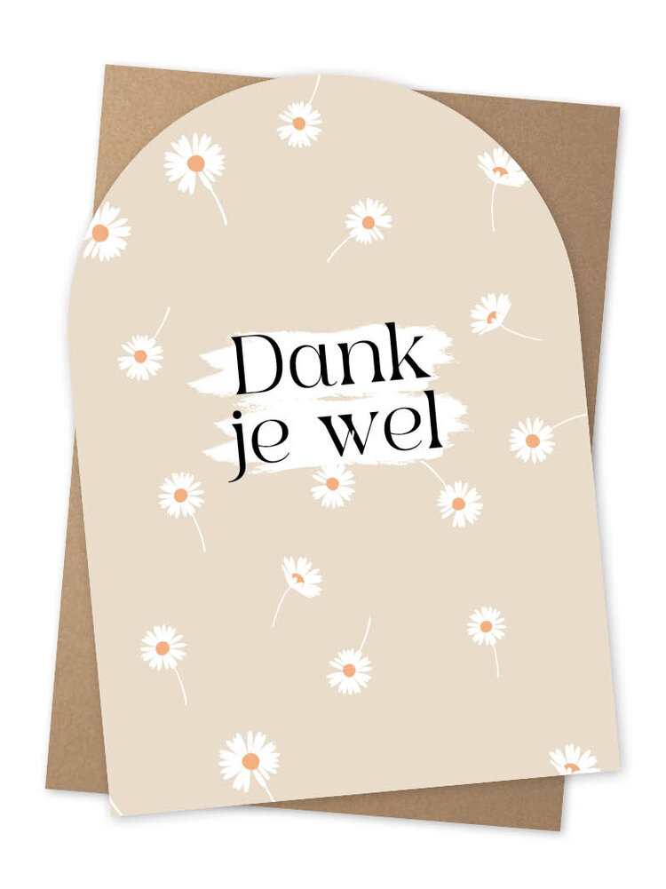 Jots Jots | Wenskaart dank je wel