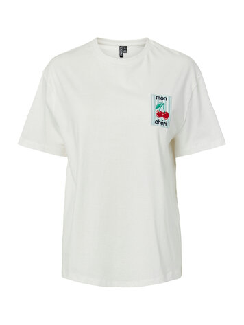 Pieces Pieces | T-shirt Eloise cloud dancer