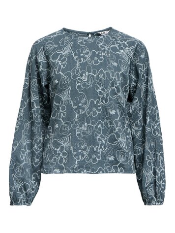 Object Object | Top Alanna dark slate/winter sky