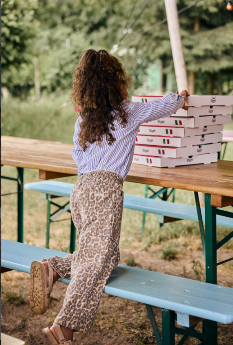 Daily7 Daily7 | Cargo broek leopard wide