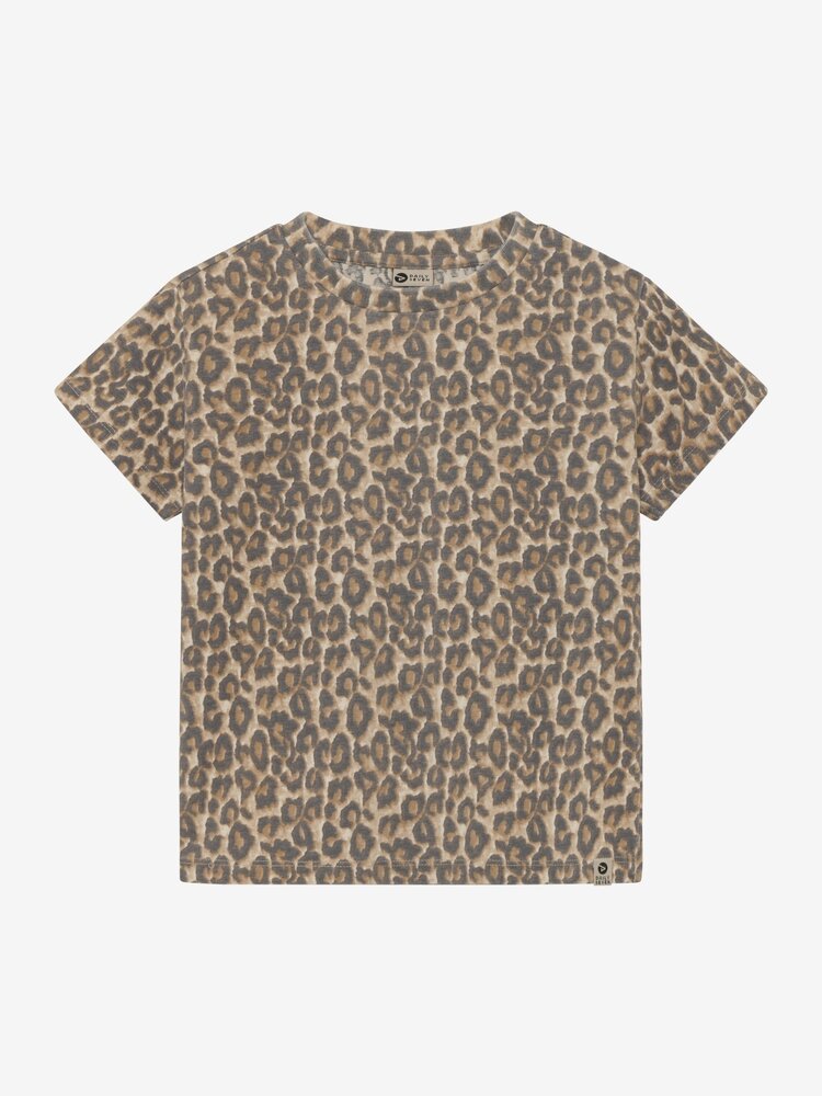 Daily7 Daily7 | T-shirt Leopard print sandshell