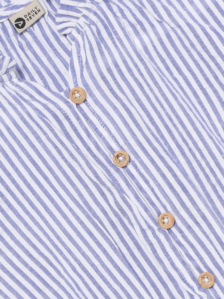 Daily7 Daily7 | Jurk Ruffle stripe