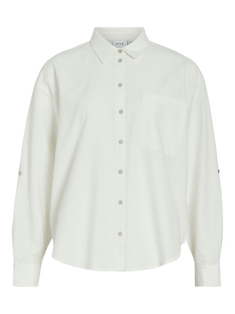 Vila Vila | Blouse Prisilla snow white NOOS