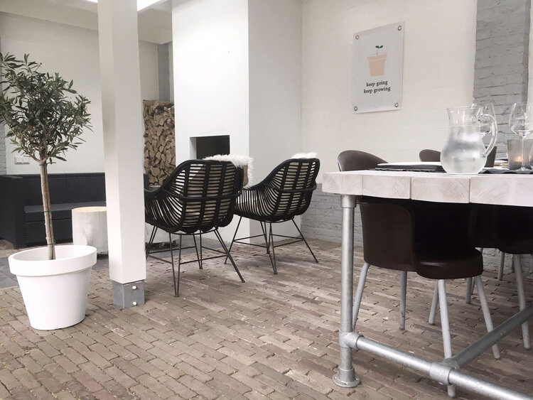 Villa Madelief VM | Tuinposter keep groing