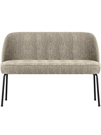 WOOOD Woood | Eetbank Vogue structure velvet wheatfield