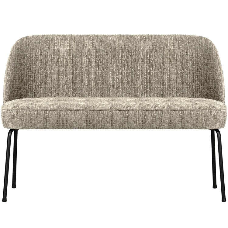 WOOOD Woood | Eetbank Vogue structure velvet wheatfield