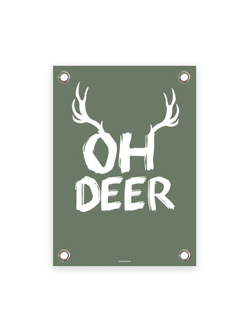 Villa Madelief VM | Tuinposter oh deer