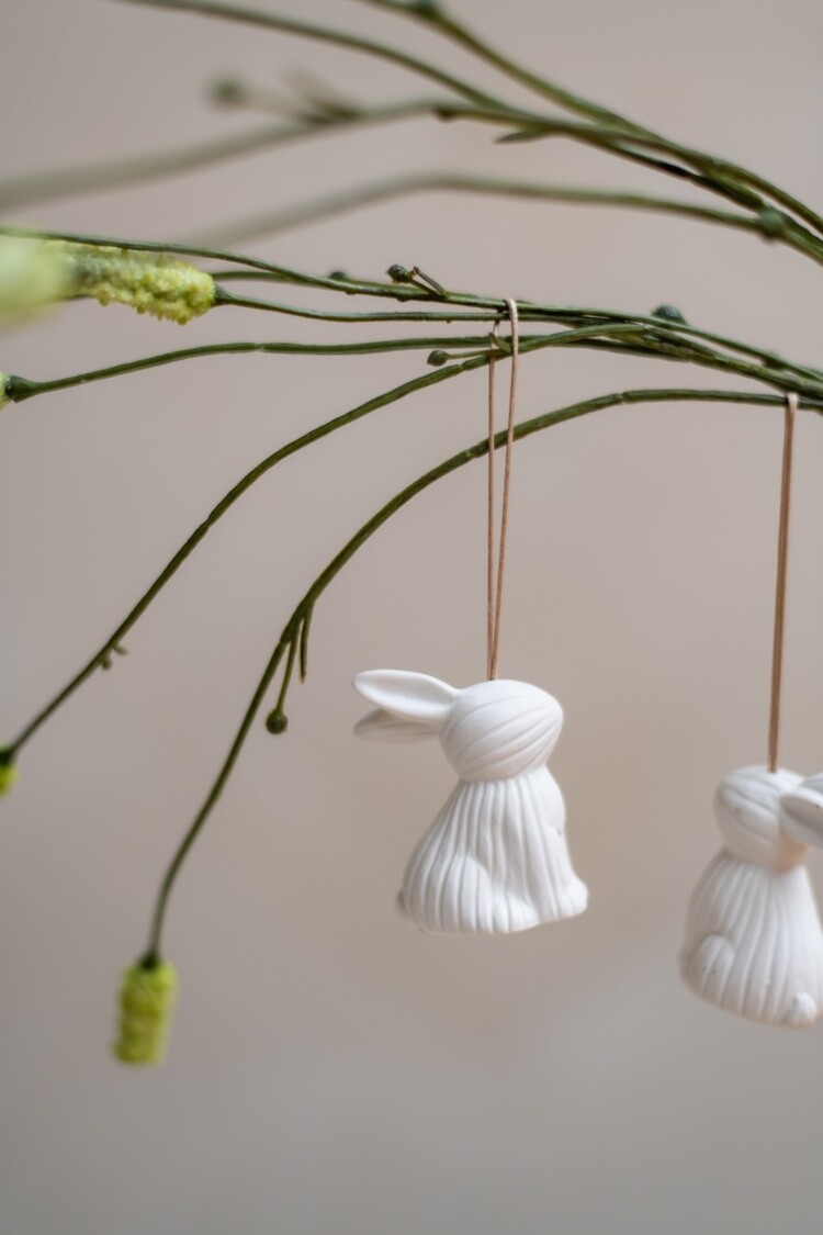 Home society Home Society | Hanger haasje wit