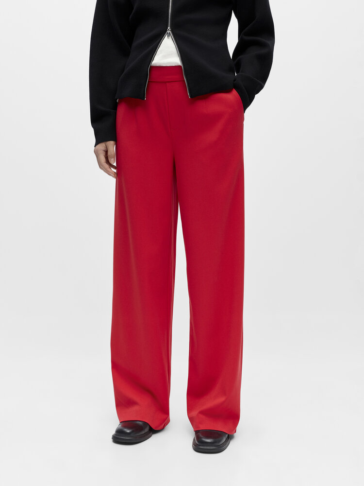 Object Object | Pantalon Lisa wide poinsettia