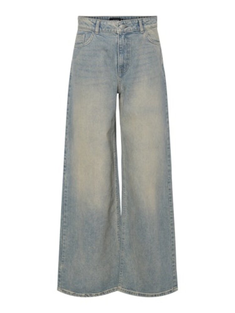 Pieces Pieces | Jeans Selma medium blue/brown wash