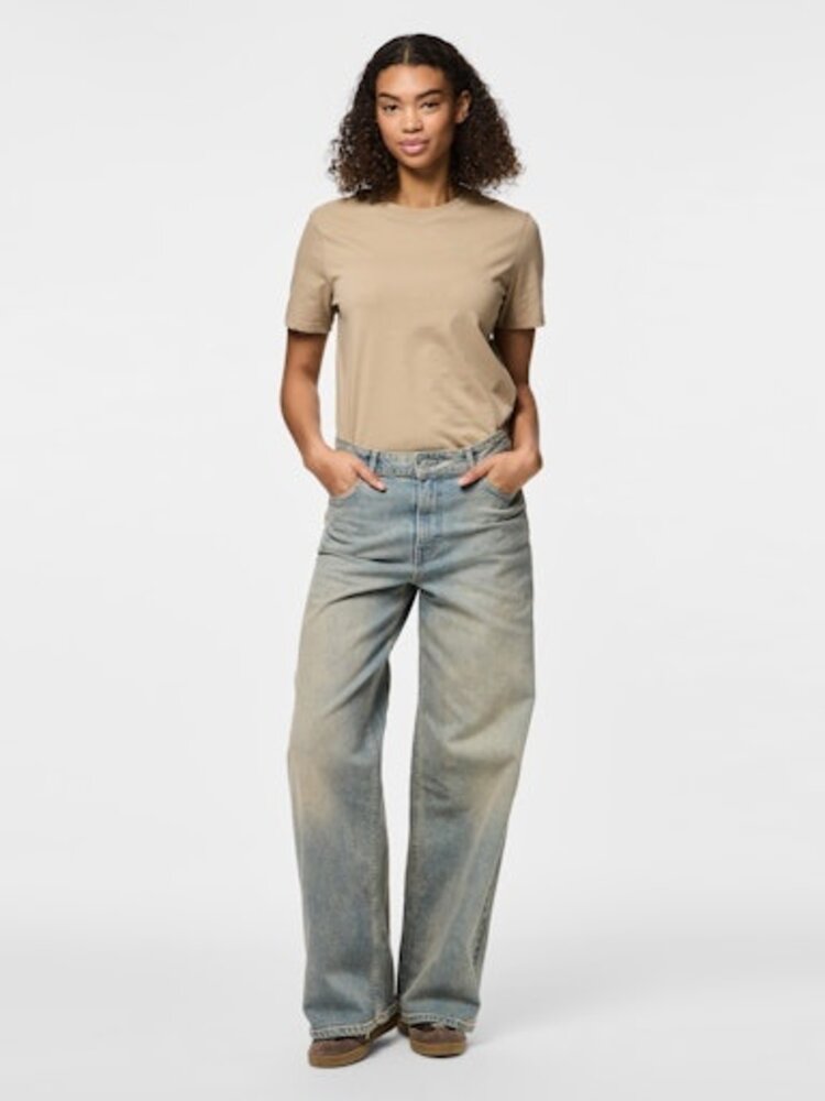 Pieces Pieces | Jeans Selma medium blue/brown wash