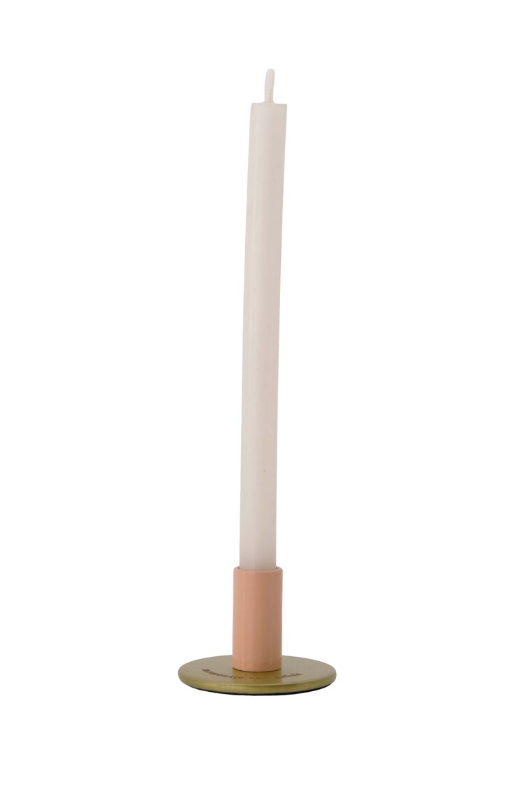 Zusss Zusss | Kandelaartje metaal momentje van geluk goud roze
