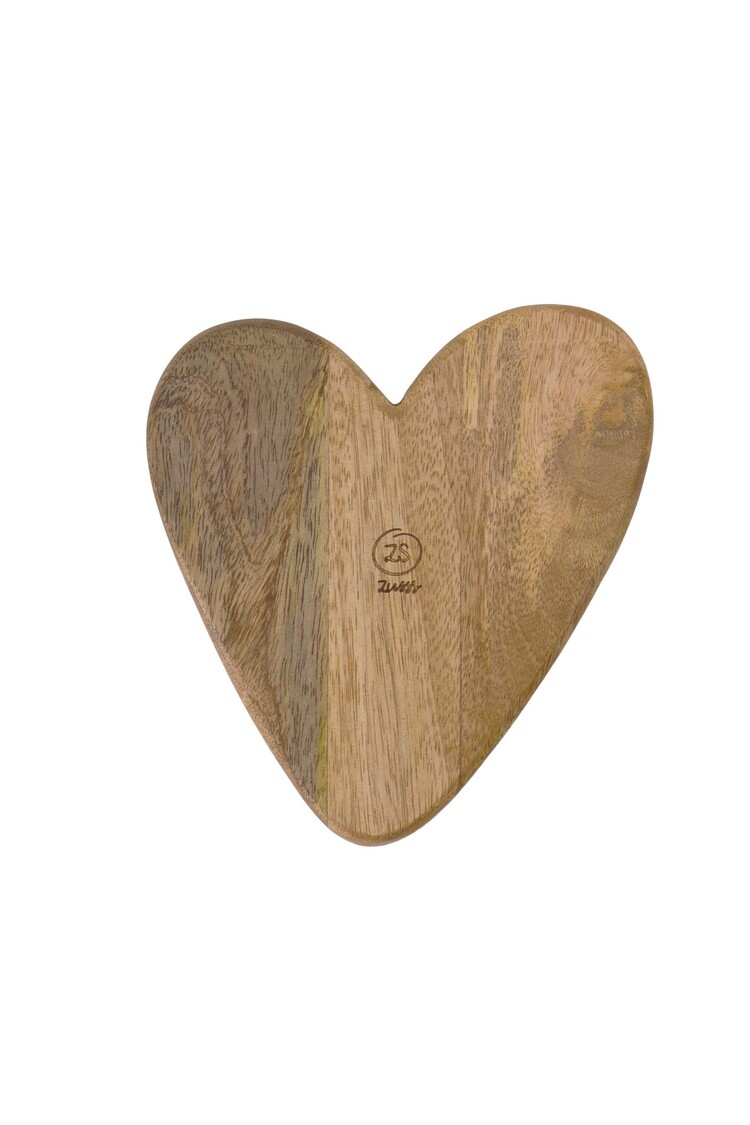 Zusss Zusss | Houten kom hartje blauw