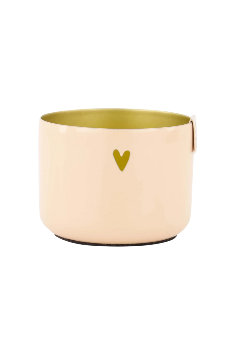 Zusss Zusss | Waxinelichthouder metaal hartje