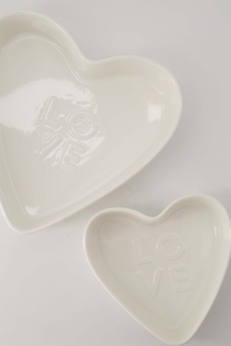 Zusss Zusss | Ovenschaal keramiek hartvorm love klein