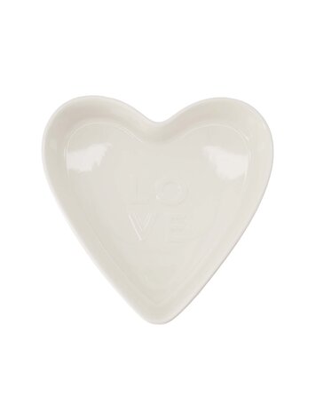 Zusss Zusss | Ovenschaal keramiek hartvorm love groot