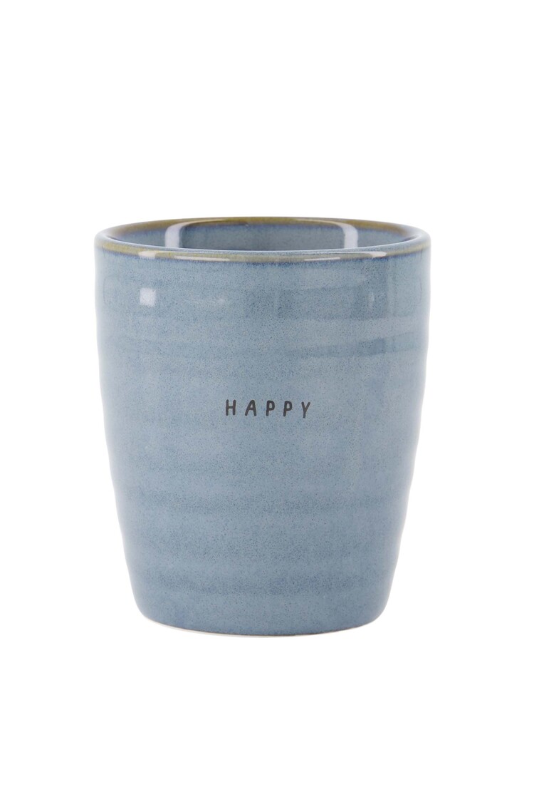 Zusss Zusss | Koffiemok happy blauw