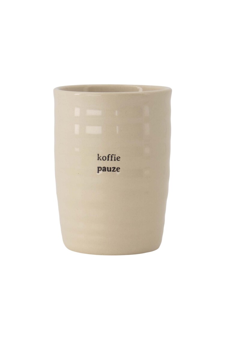 Zusss Zusss | Koffiemok koffie pauze zand