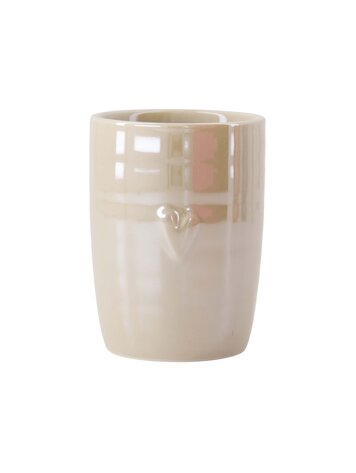 Zusss Zusss | Koffiemok parelmoer hartje zand